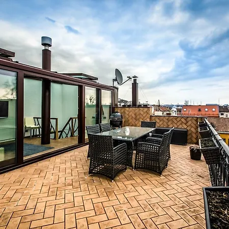 شقة With A Terrace Over The Old Town Two Bedrooms كاوناس