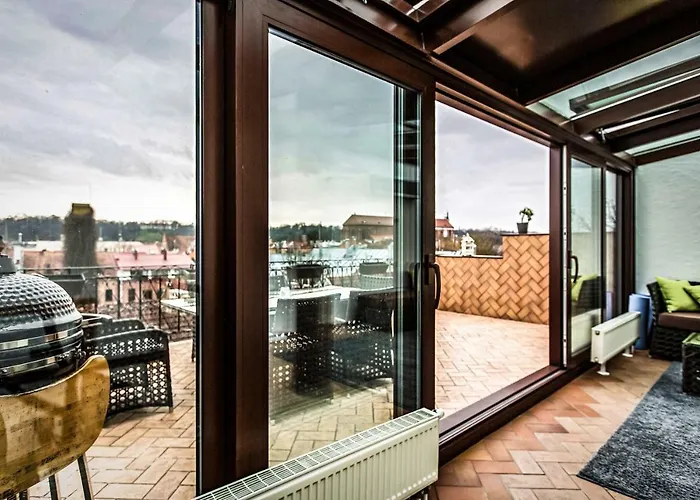 With A Terrace Over The Old Town Two Bedrooms كاوناس